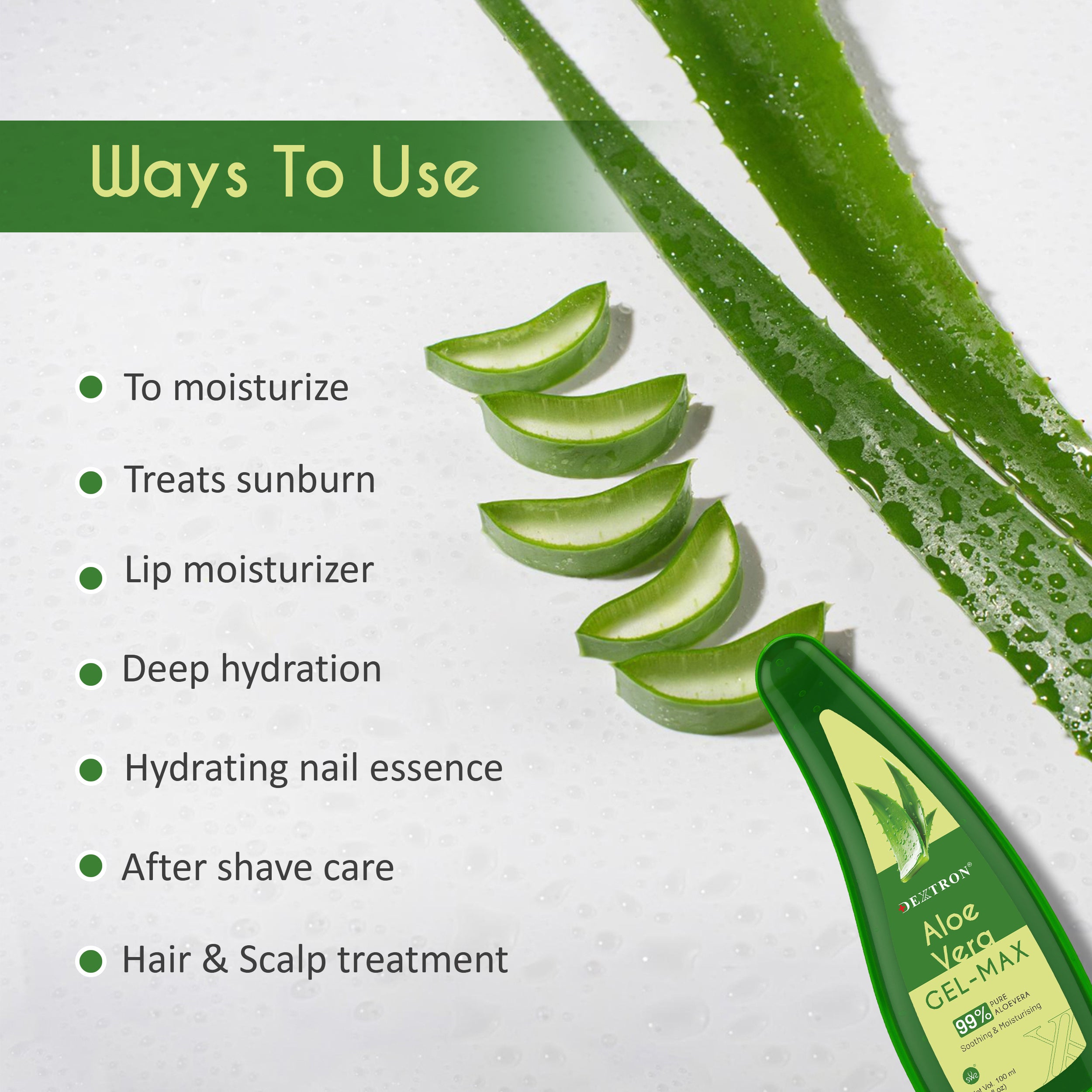 Dextron Aloe Vera Gel 100ml