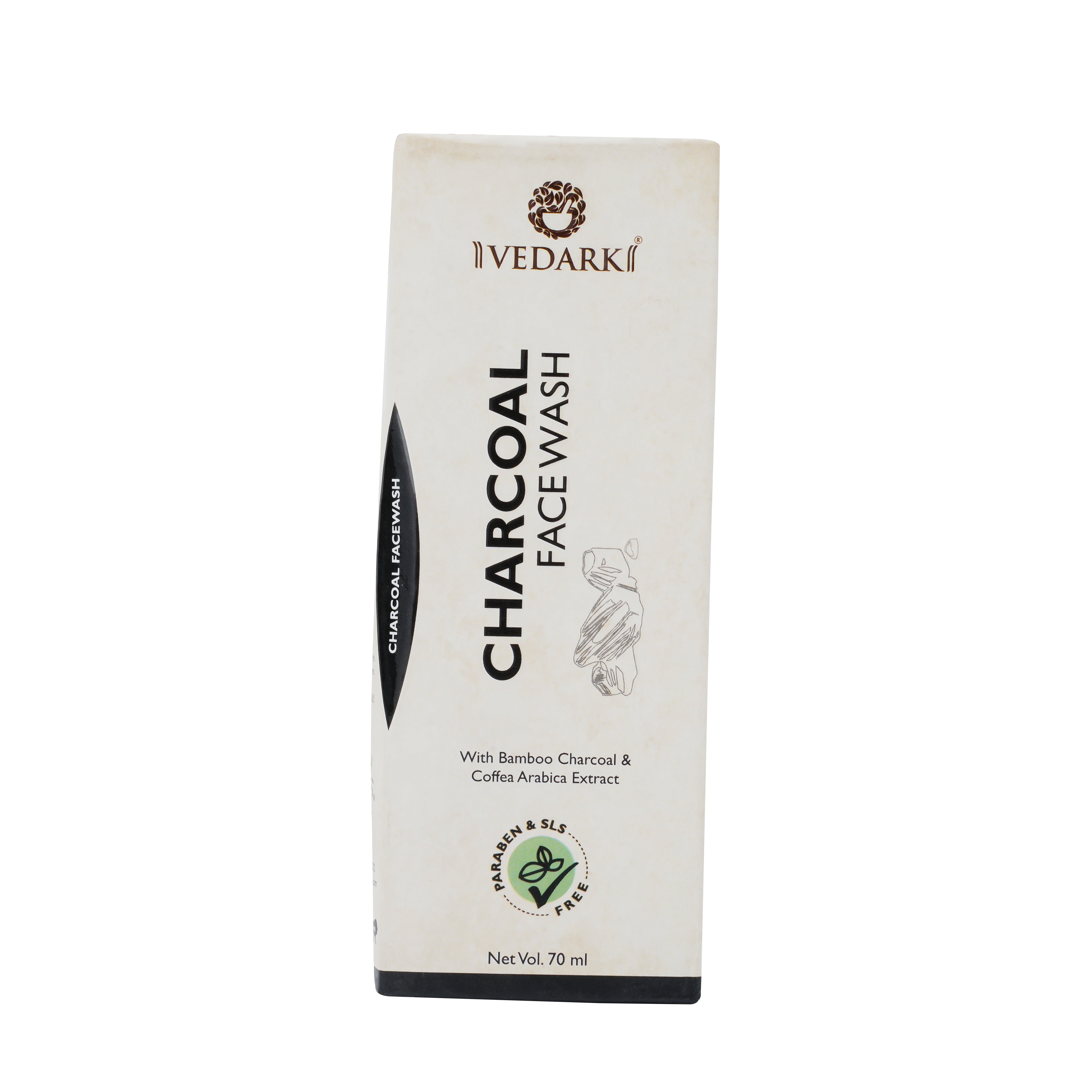 Vedark Charcoal Face Wash 70ml