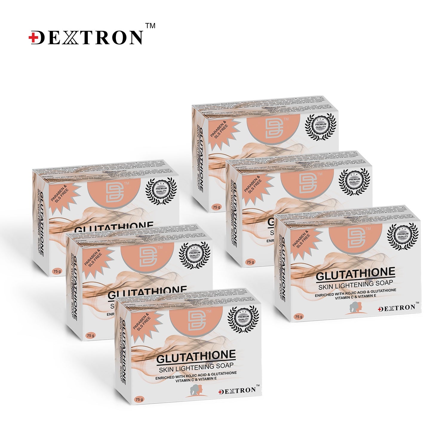 Dextron Glutathione Skin Whitening Soap 75gm