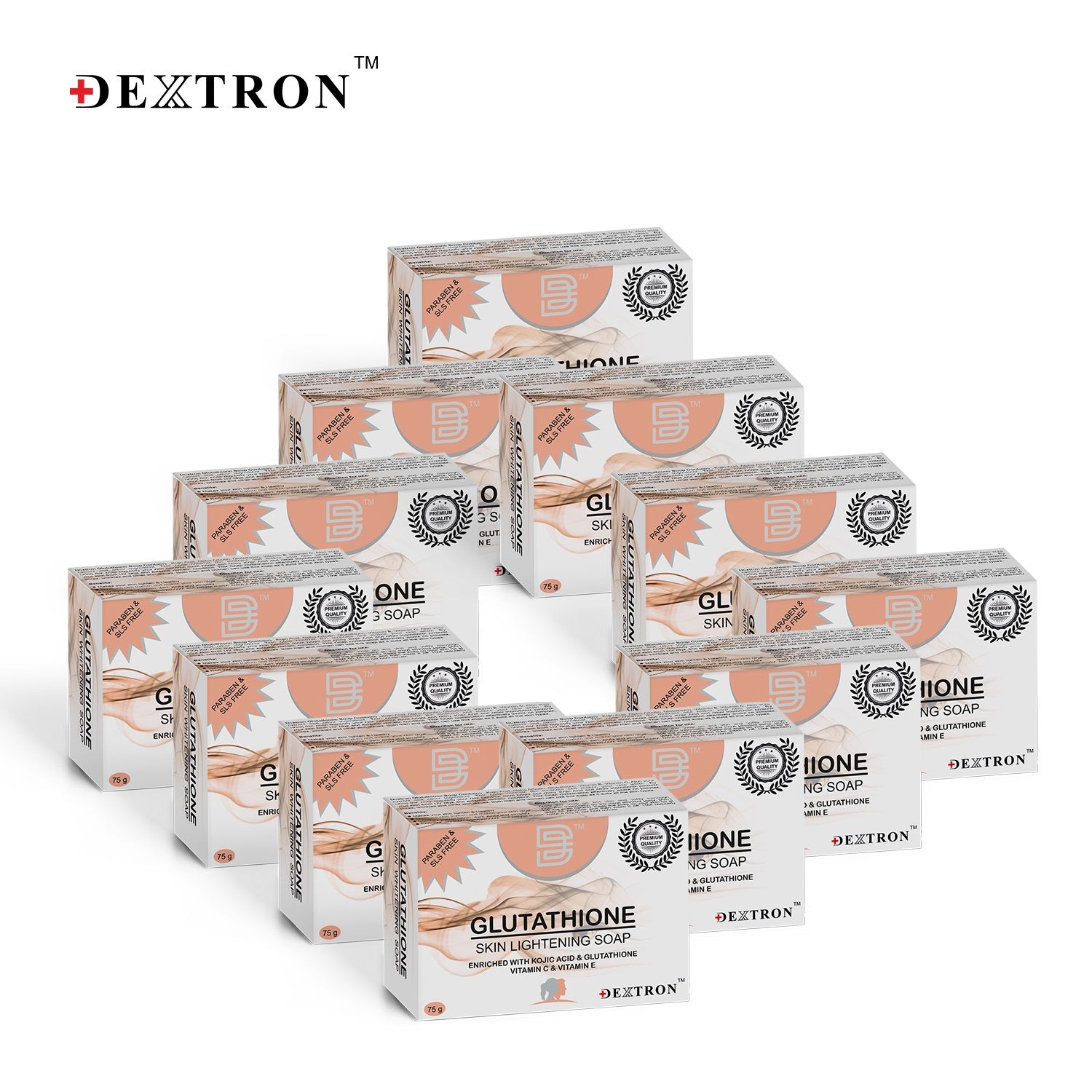 Dextron Glutathione Skin Whitening Soap 75gm